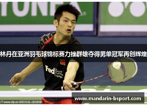 林丹在亚洲羽毛球锦标赛力挫群雄夺得男单冠军再创辉煌
