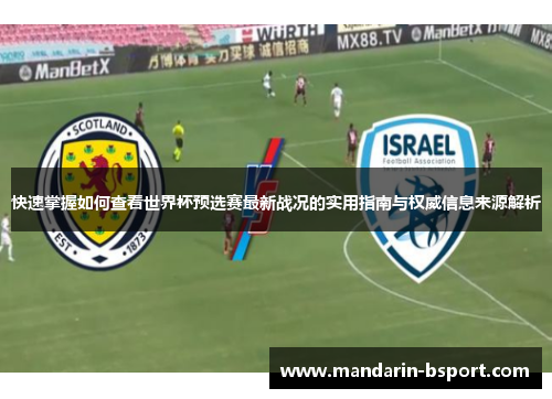 快速掌握如何查看世界杯预选赛最新战况的实用指南与权威信息来源解析